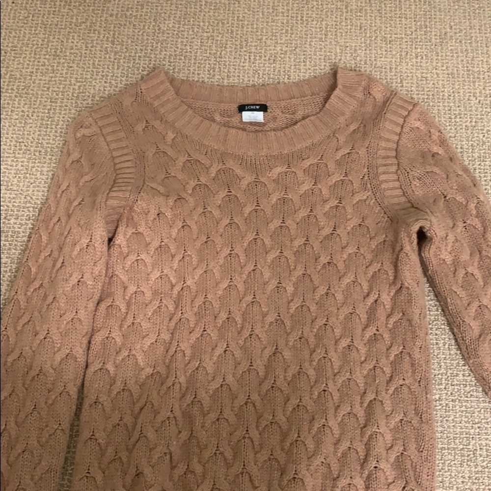 TAN J CREW SWEATER